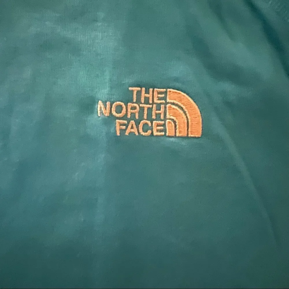 North Face Training Shirt Men Extra Large Teal FlashDry Active Fit Crew Neck Gym